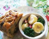 朝食に！バナナとパセリのプチサラダ作り方3写真