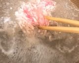 豚ミンチ中華ドレッシングサラダ作り方1写真