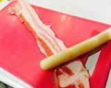 豚バラdeチー蒲の紫蘇巻き作り方1写真