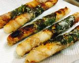 豚バラdeチー蒲の紫蘇巻き作り方4写真