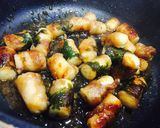 豚バラdeチー蒲の紫蘇巻き作り方5写真