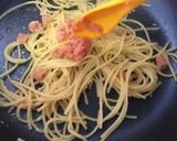 付け合せの明太パスタ〜(o˘◡˘o)♡作り方15写真