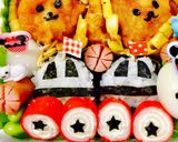 親子遠足♫かわいい♡お弁当作り方4写真