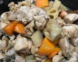 筑前煮〜鶏肉と野菜の炒め煮〜作り方6写真