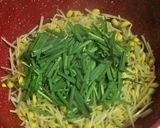 豚ニラ豆もやしの辛味噌あんかけ作り方5写真