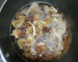 ゆず醤油パスタ　なめ茸入り作り方4写真