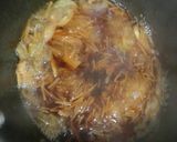 ゆず醤油パスタ　なめ茸入り作り方5写真