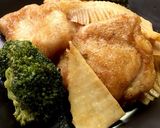鶏胸肉と筍の炒めもの作り方6写真