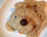 くまちゃんオムライス作り方3写真