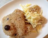 くまちゃんオムライス作り方4写真