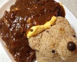 くまちゃんオムライス作り方6写真