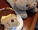 くまちゃんオムライス作り方7写真