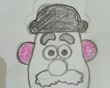 簡単☆かわいいクッキー☆ポテトヘッド作り方7写真