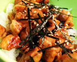 土用丑の日に簡単♪鰻のタレで鶏の蒲焼き丼作り方5写真