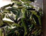 ワラビの手軽な昆布締め作り方5写真
