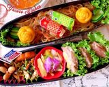 チャプチェ 肉巻き こどもの日弁当作り方2写真