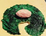 蕗の葉の肉巻き作り方3写真