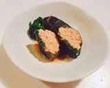 蕗の葉の肉巻き作り方5写真