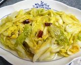 簡単サブおかず☆春キャベツのすし酢炒め作り方4写真