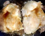 シンプルな味☆鶏の照り焼きのおろしのっけ作り方5写真
