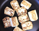 小松菜が旨い！豆腐の牡蠣油炒め。作り方7写真