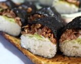 焼き肉おにぎり作り方11写真