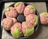 イチゴメロンちぎりパン作り方9写真