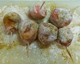ブロッコリーの肉巻きカレー唐揚げ作り方3写真