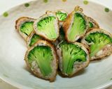 ブロッコリーの肉巻きカレー唐揚げ作り方6写真