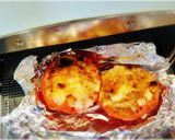 お肉たっぷりトマト丸ごと☆チーズ焼き作り方9写真