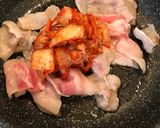 マイルドな豚キムチの焼うどん！作り方8写真