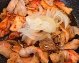 マイルドな豚キムチの焼うどん！作り方9写真