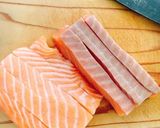 薄焼き卵で低糖質☆サーモンの生春巻き風作り方7写真