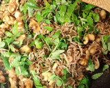 山椒の葉and かちりandくるみの佃煮作り方4写真