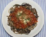 ドライベジ麺☆乾燥なす麺でミートスパ風作り方16写真