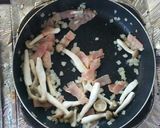 超簡単♡ベーコン＆しめじのバジルうどん♪作り方3写真