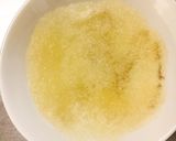パパイヤとレモン炭酸水の水玉ゼリー作り方1写真
