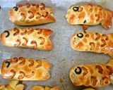 子供の日に♬こいのぼりちくわパン作り方17写真