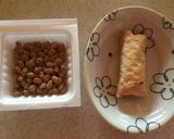納豆と春巻きで簡単中華まぜご飯作り方1写真
