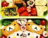リラくま&キティ〜☆キャラ弁作り方5写真