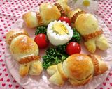 子供の日に♡キャンディーちくわパン作り方7写真