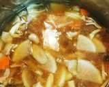 根菜たっぷりもっちりすいとん作り方11写真