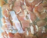 鶏胸肉の一口柔らかしょうが焼き作り方3写真