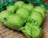 ふわふわ抹茶ドライフルーツちぎりパン♪作り方6写真