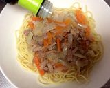 ポン酢でさっぱり☆ツナ玉ねぎのパスタ作り方6写真