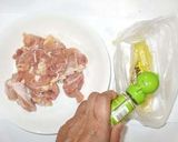 鶏もも肉と茄子の煮込み♪ハーブ風味簡単作り方3写真