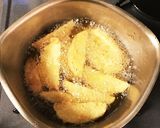 ひよこ豆の粉で揚げるフライドポテト作り方3写真