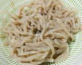 ピーマンと豚肉の甘辛炒め（コンニャク入）作り方1写真