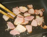広島土産焼き牡蠣煎餅のシーザーサラダ作り方1写真