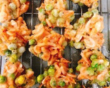 釜揚げ桜海老とうすいえんどうのかき揚げ作り方7写真